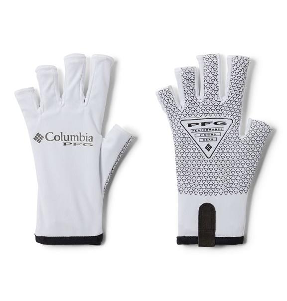 Columbia Terminal Tackle Gloves White For Men's NZ25694 New Zealand